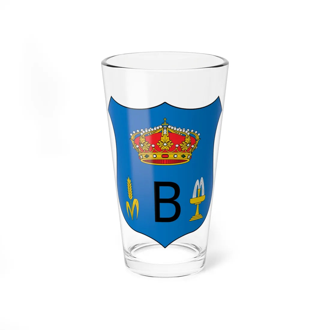 Escudo de Bojacá (Colombia) (Coat of Arms) Pint Glass 16oz 16oz - Go Mug Yourself
