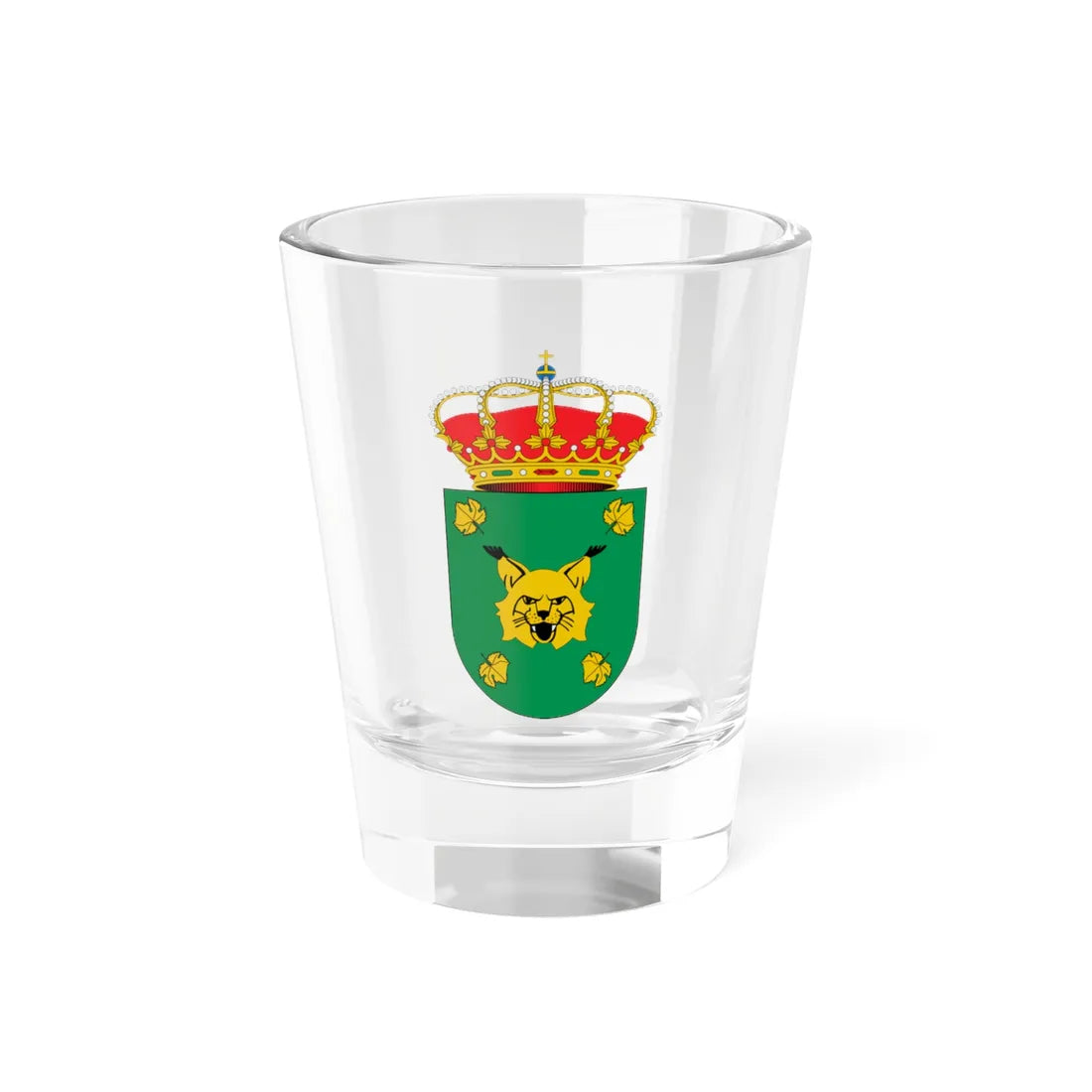 Escudo de Bonares (Spain) (Coat of Arms) Shot Glass 1.5oz 1.5oz - Go Mug Yourself