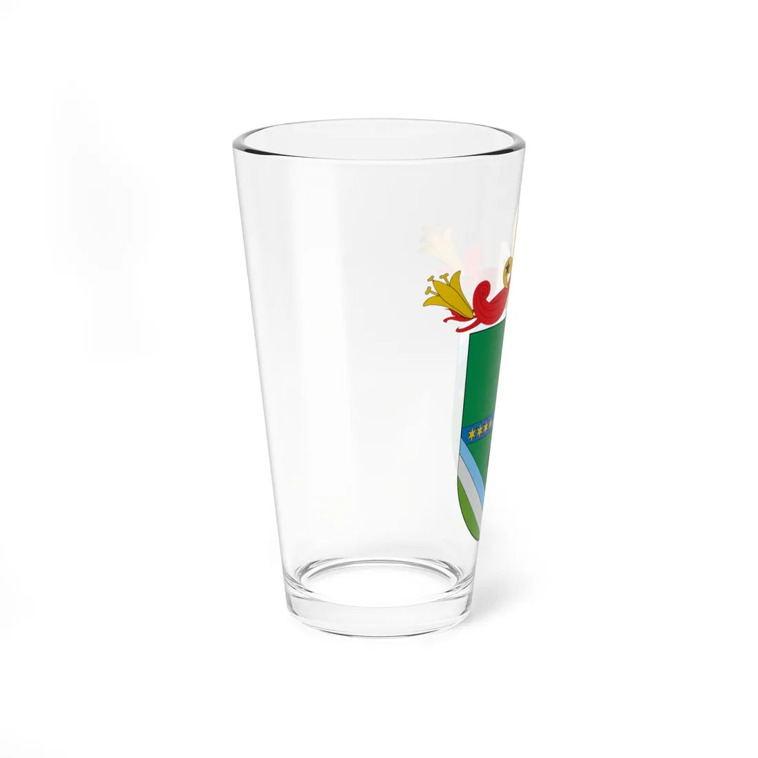 Escudo de Ábrego Norte de Santander (Colombia) (Coat of Arms) Pint Glass 16oz - Go Mug Yourself
