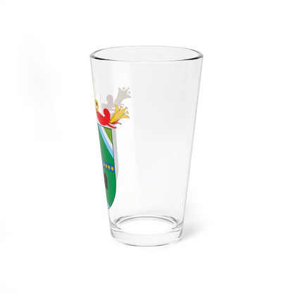 Escudo de Ábrego Norte de Santander (Colombia) (Coat of Arms) Pint Glass 16oz - Go Mug Yourself
