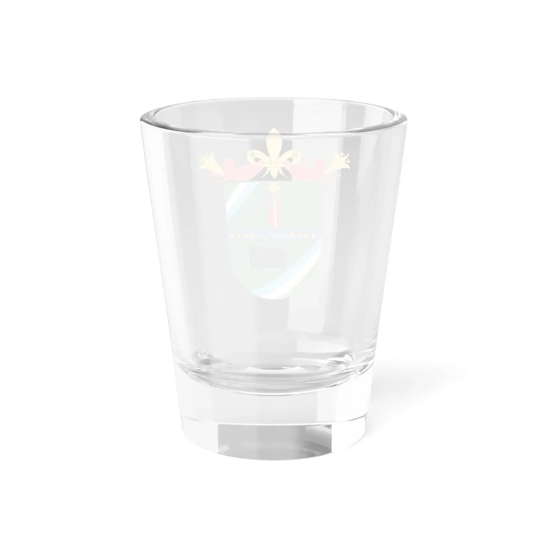Escudo de Ábrego Norte de Santander (Colombia) (Coat of Arms) Shot Glass 1.5oz - Go Mug Yourself