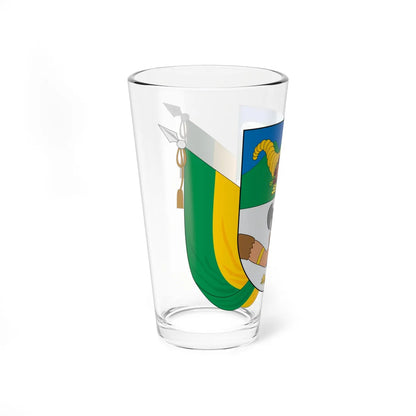 Escudo de Briceño (Colombia) (Coat of Arms) Pint Glass 16oz - Go Mug Yourself