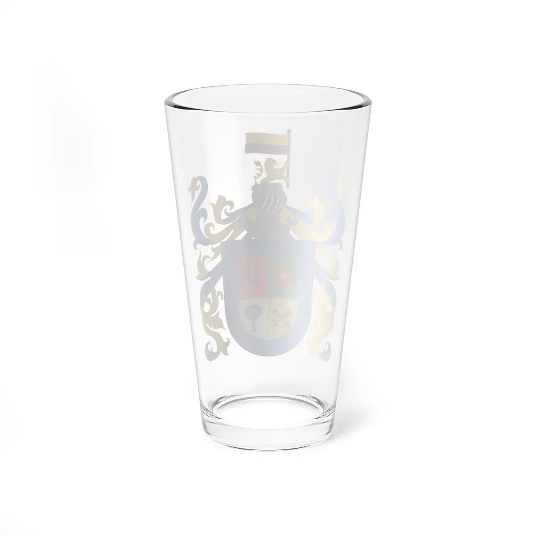 Escudo de Bucaramanga (Colombia) (Coat of Arms) Pint Glass 16oz - Go Mug Yourself