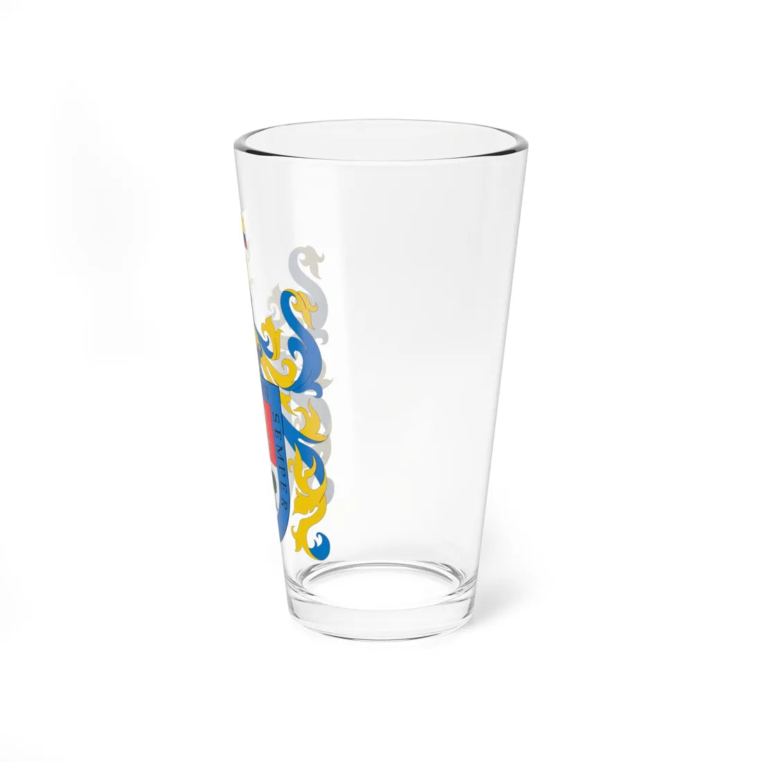 Escudo de Bucaramanga (Colombia) (Coat of Arms) Pint Glass 16oz - Go Mug Yourself