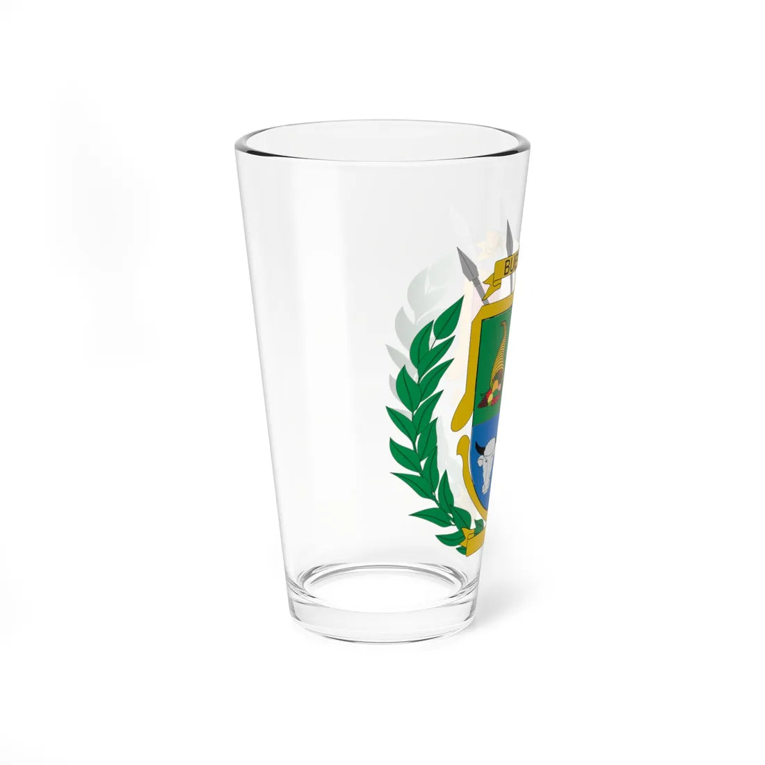 Escudo de Buenavista Boyacá (Colombia) (Coat of Arms) Pint Glass 16oz - Go Mug Yourself