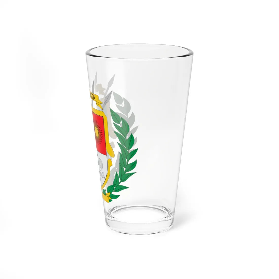 Escudo de Buenavista Boyacá (Colombia) (Coat of Arms) Pint Glass 16oz - Go Mug Yourself