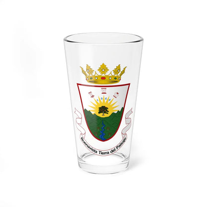 Escudo de Buenavista - Quindío (Colombia) (Coat of Arms) Pint Glass 16oz 16oz - Go Mug Yourself