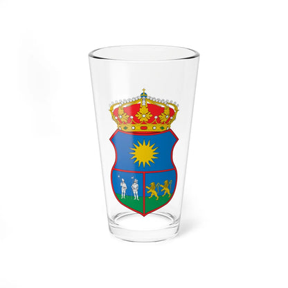 Escudo de Buga Valle del Cauca (Colombia) (Coat of Arms) Pint Glass 16oz 16oz - Go Mug Yourself