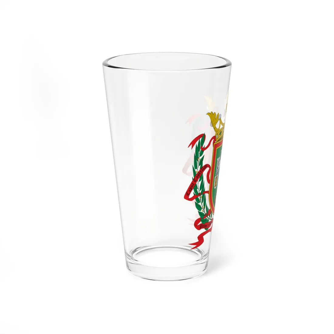 Escudo de Burgos (Spain) (Coat of Arms) Pint Glass 16oz - Go Mug Yourself