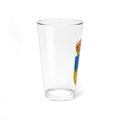 Escudo de Cabañas de Ebro (Spain) (Coat of Arms) Pint Glass 16oz - Go Mug Yourself