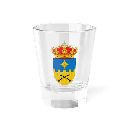Escudo de Cabañas de Ebro (Spain) (Coat of Arms) Shot Glass 1.5oz 1.5oz - Go Mug Yourself