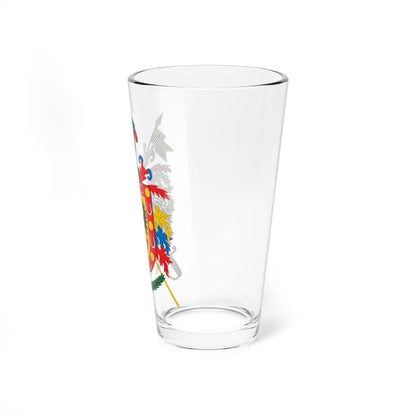 Escudo de Caballeria-Colombia (Colombia) (Coat of Arms) Pint Glass 16oz - Go Mug Yourself
