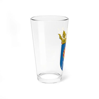 Escudo de Cabra de Mora (Spain) (Coat of Arms) Pint Glass 16oz - Go Mug Yourself