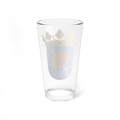 Escudo de Cabra de Mora (Spain) (Coat of Arms) Pint Glass 16oz - Go Mug Yourself