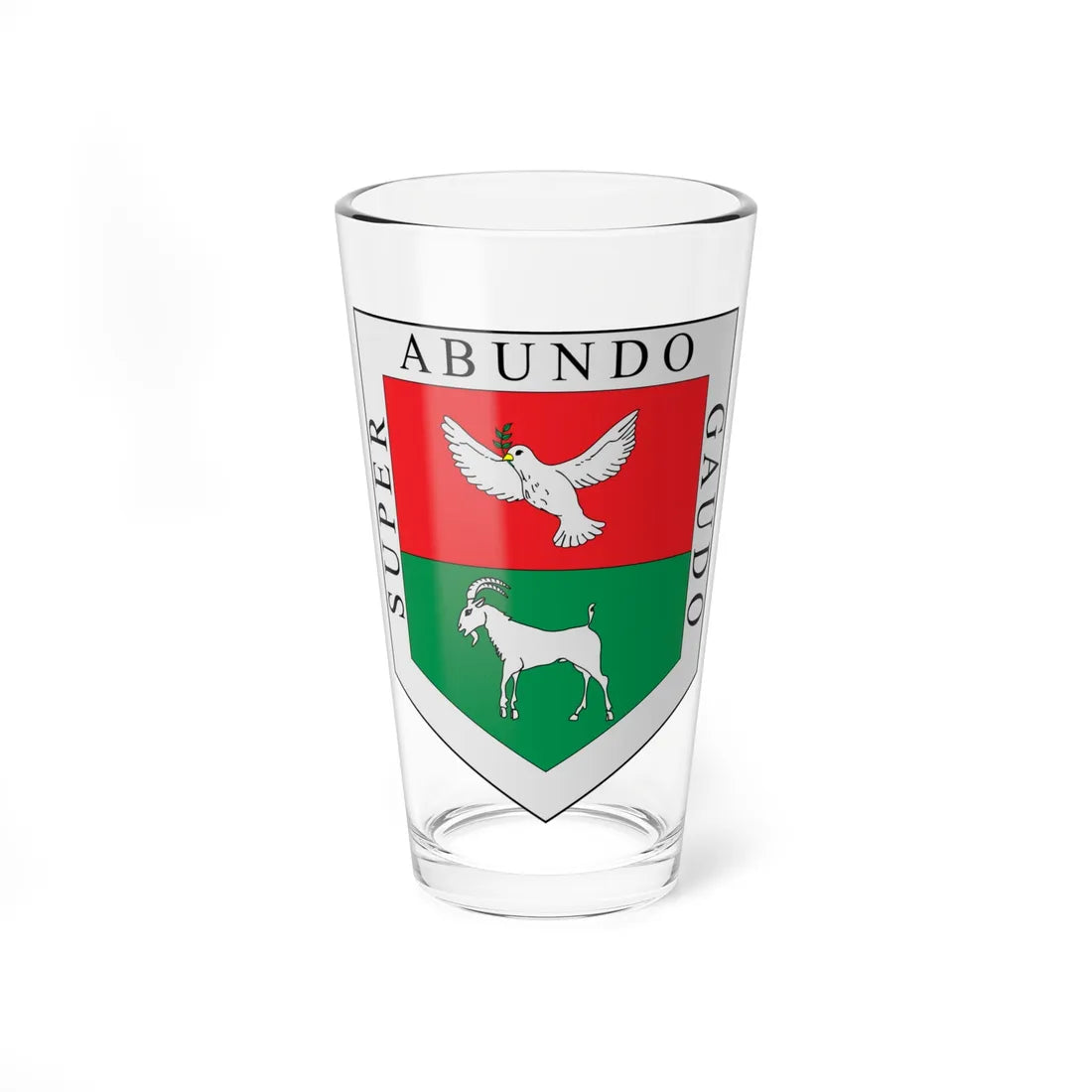 Escudo de Cabrera Cundinamarca (Colombia) (Coat of Arms) Pint Glass 16oz 16oz - Go Mug Yourself