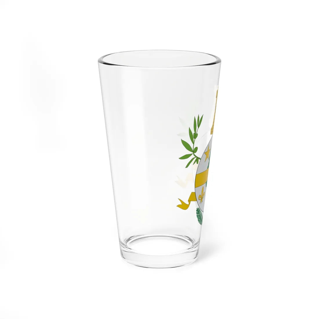 Escudo de Cabrera Santander (Colombia) (Coat of Arms) Pint Glass 16oz - Go Mug Yourself