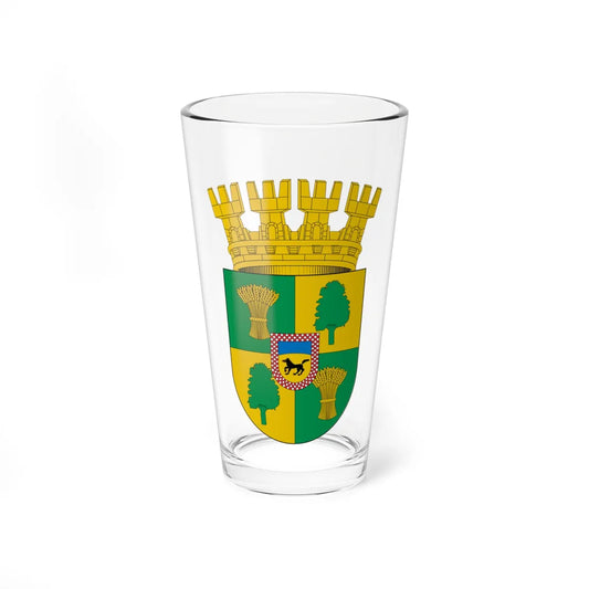 Escudo de Cabrero (Chile) (Coat of Arms) Pint Glass 16oz 16oz - Go Mug Yourself