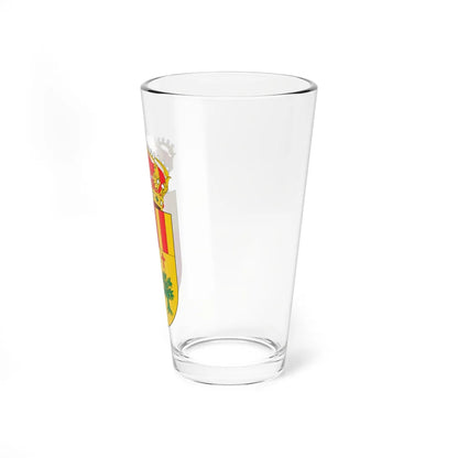 Escudo de Cadrete (Spain) (Coat of Arms) Pint Glass 16oz - Go Mug Yourself
