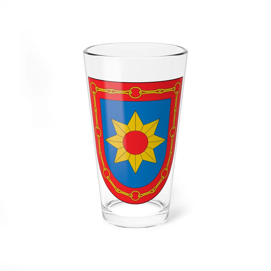 Escudo de Cadréita (Spain) (Coat of Arms) Pint Glass 16oz 16oz - Go Mug Yourself
