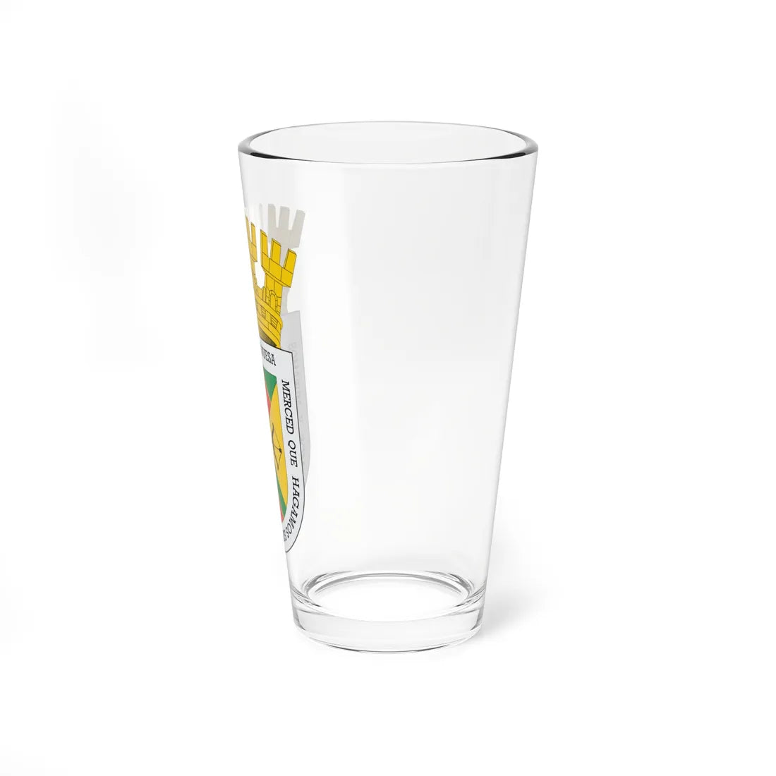 Escudo de Cañete Chile (Chile) (Coat of Arms) Pint Glass 16oz - Go Mug Yourself