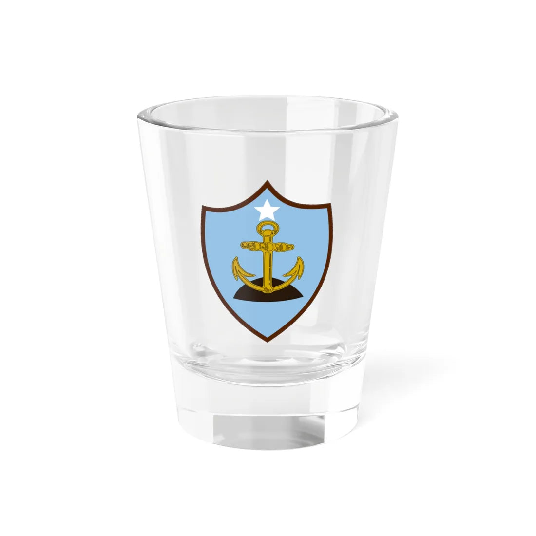 Escudo de Caibarién (Cuba) (Coat of Arms) Shot Glass 1.5oz 1.5oz - Go Mug Yourself