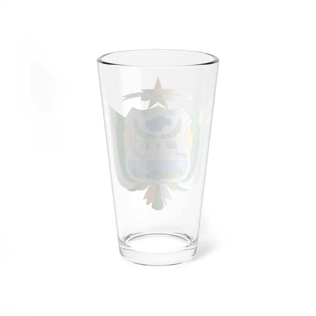 Escudo de Caicedo (Colombia) (Coat of Arms) Pint Glass 16oz - Go Mug Yourself