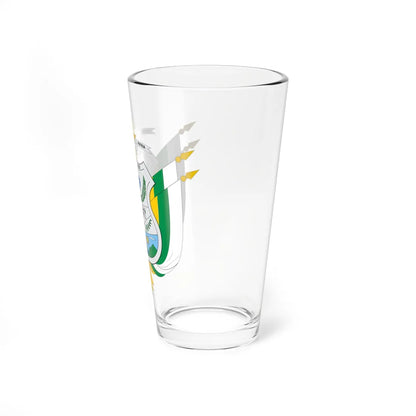 Escudo de Caicedo (Colombia) (Coat of Arms) Pint Glass 16oz - Go Mug Yourself