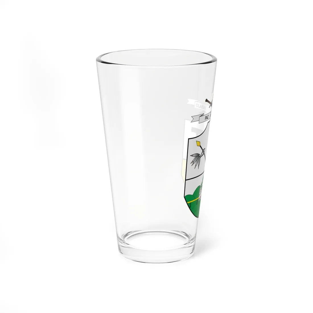 Escudo de Cajamarca - Tolima (Colombia) (Coat of Arms) Pint Glass 16oz - Go Mug Yourself