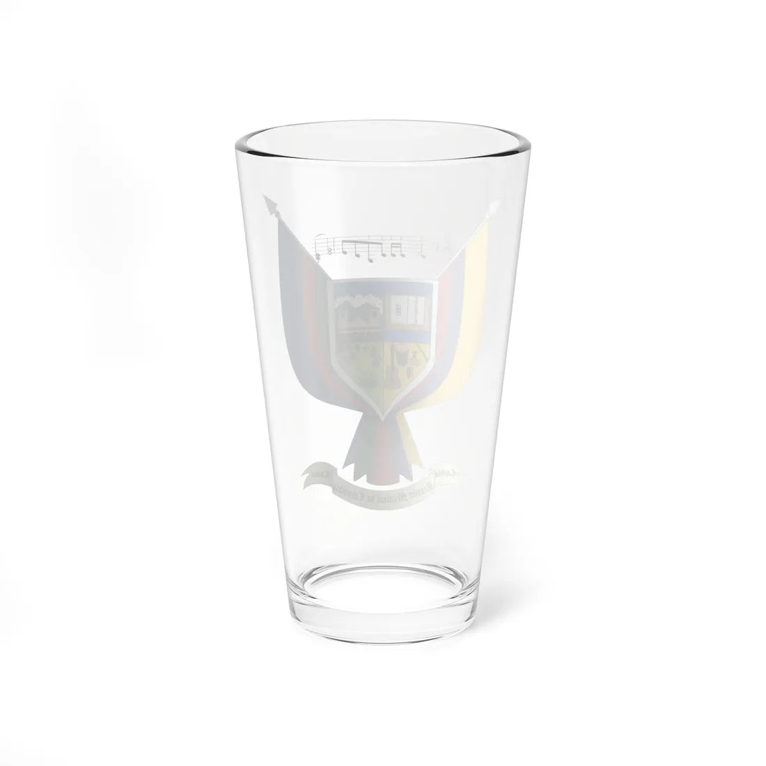 Escudo de Cajibío - Cauca (Colombia) (Coat of Arms) Pint Glass 16oz - Go Mug Yourself