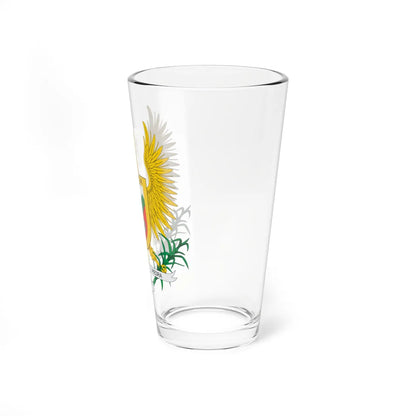 Escudo de Cajicá (Colombia) (Coat of Arms) Pint Glass 16oz - Go Mug Yourself