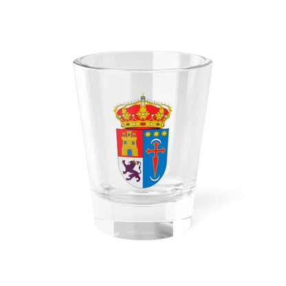 Escudo de calañas (Spain) (Coat of Arms) Shot Glass 1.5oz 1.5oz - Go Mug Yourself