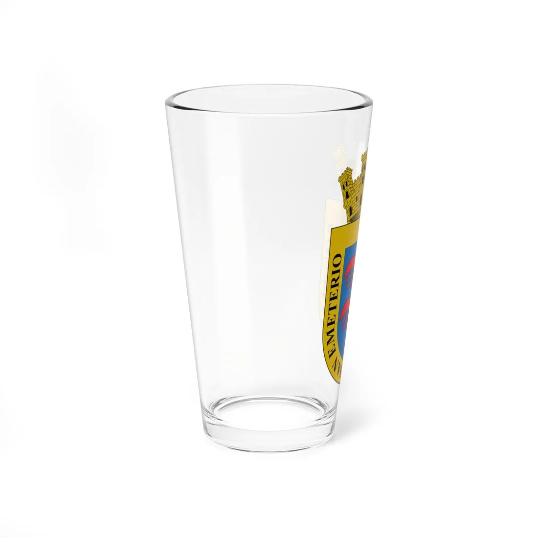 Escudo de Calahorra (Spain) (Coat of Arms) Pint Glass 16oz - Go Mug Yourself