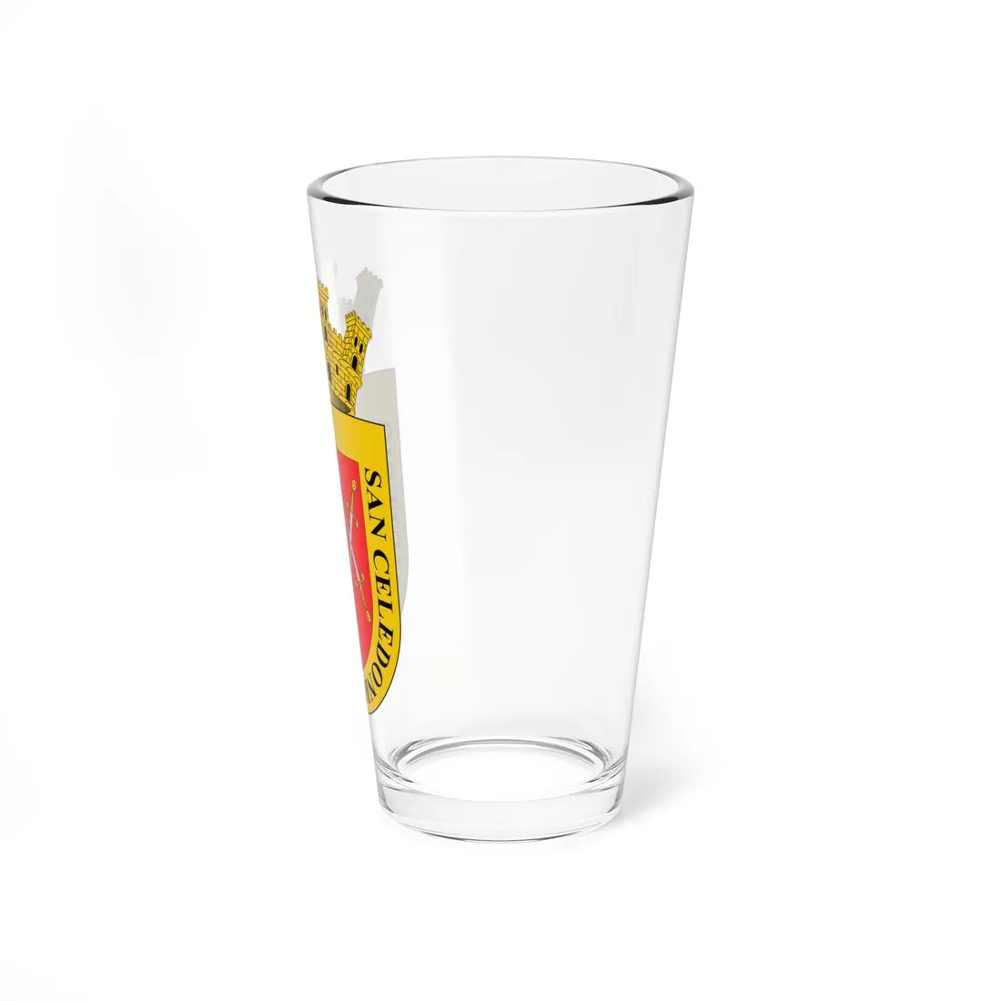 Escudo de Calahorra (Spain) (Coat of Arms) Pint Glass 16oz - Go Mug Yourself