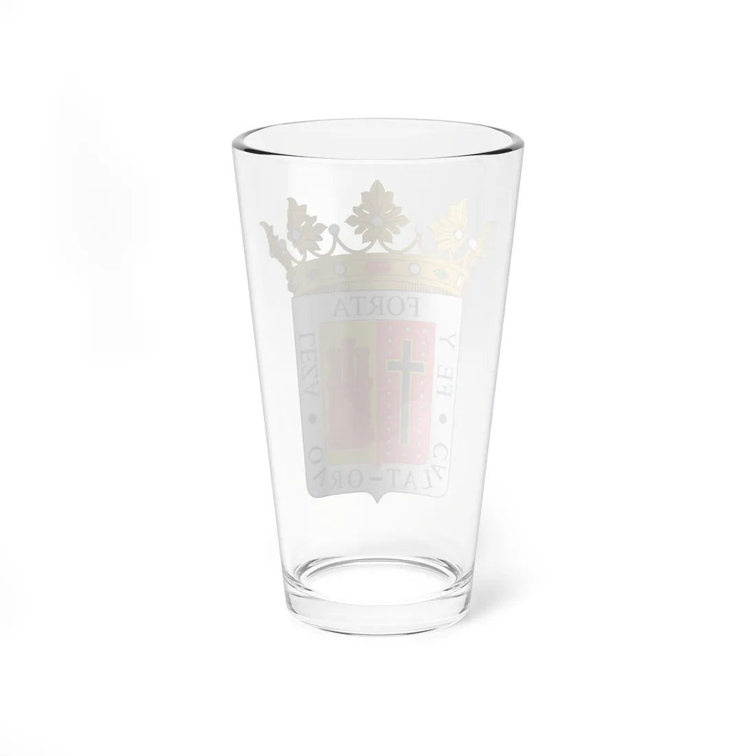 Escudo de Calatorao (Spain) (Coat of Arms) Pint Glass 16oz - Go Mug Yourself