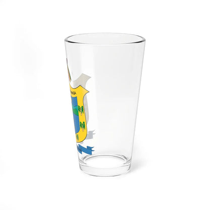 Escudo de Caldono - Cauca (Colombia) (Coat of Arms) Pint Glass 16oz - Go Mug Yourself