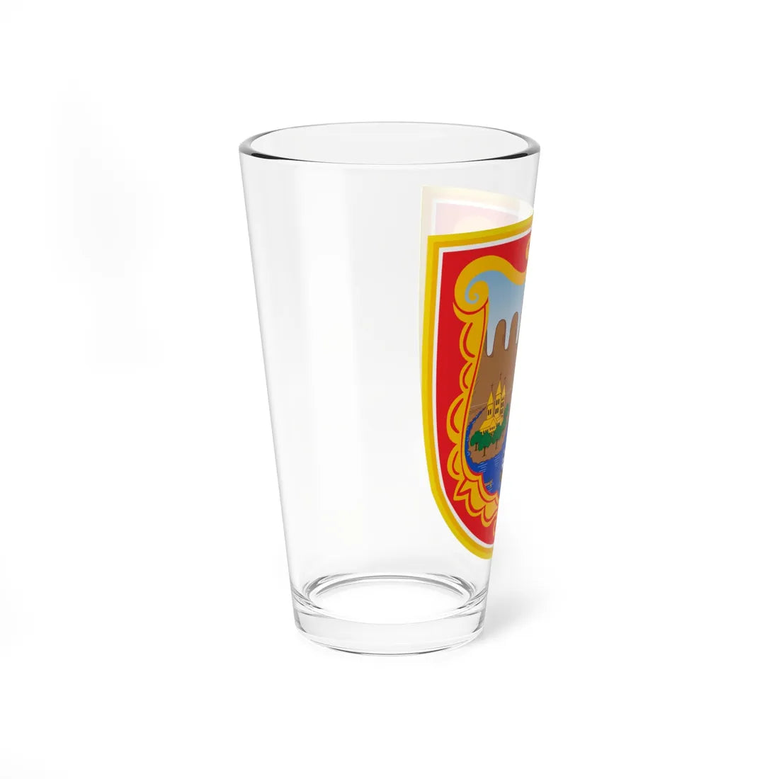 Escudo de Cali alcaldía (Colombia) (Coat of Arms) Pint Glass 16oz - Go Mug Yourself