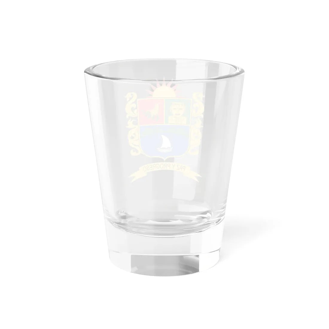 Escudo de Calima-El Darién (Colombia) (Coat of Arms) Shot Glass 1.5oz - Go Mug Yourself