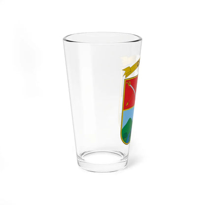 Escudo de Caloto (Colombia) (Coat of Arms) Pint Glass 16oz - Go Mug Yourself