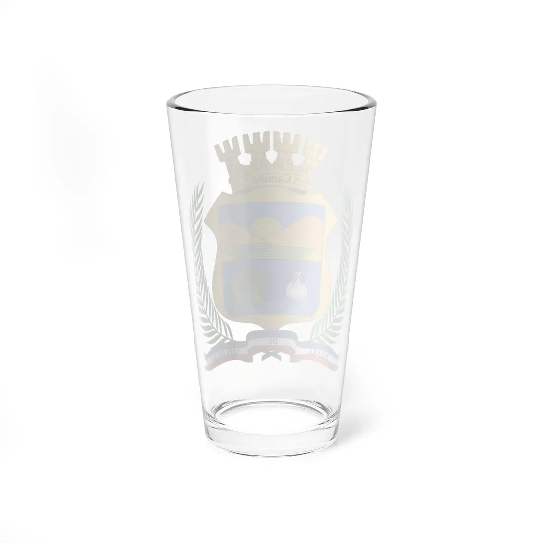 Escudo de Camiña (Chile) (Coat of Arms) Pint Glass 16oz - Go Mug Yourself