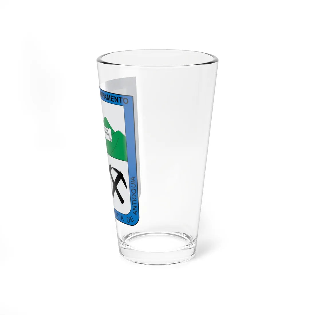 Escudo de Campamento (Colombia) (Coat of Arms) Pint Glass 16oz - Go Mug Yourself