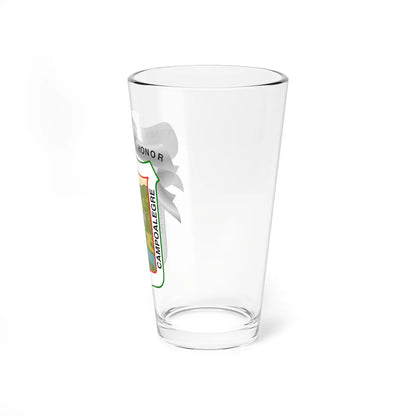Escudo de Campoalegre Huila (Colombia) (Coat of Arms) Pint Glass 16oz - Go Mug Yourself