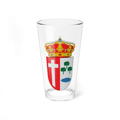Escudo de Capdesaso-Huesca (Spain) (Coat of Arms) Pint Glass 16oz 16oz - Go Mug Yourself