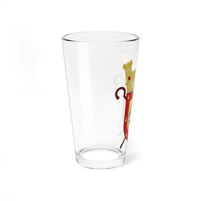 Escudo de Capitán Bermúdez Santa Fe (Argentina) (Coat of Arms) Pint Glass 16oz - Go Mug Yourself