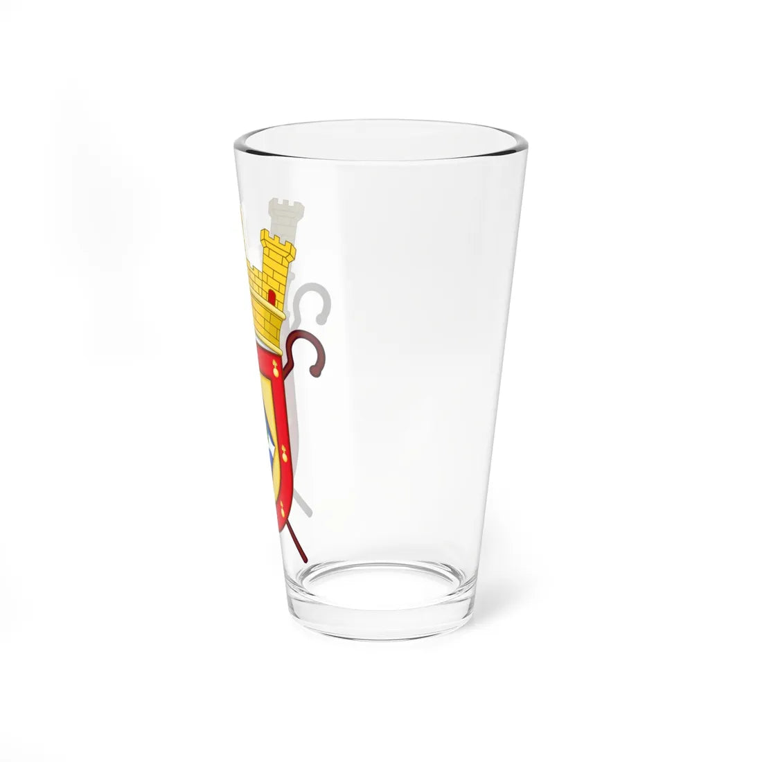 Escudo de Capitán Bermúdez Santa Fe (Argentina) (Coat of Arms) Pint Glass 16oz - Go Mug Yourself