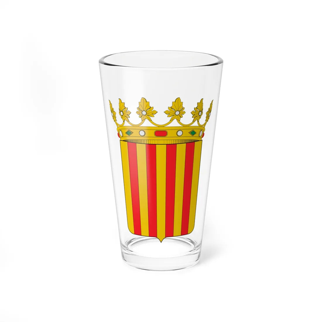 Escudo de Carenas (Spain) (Coat of Arms) Pint Glass 16oz 16oz - Go Mug Yourself