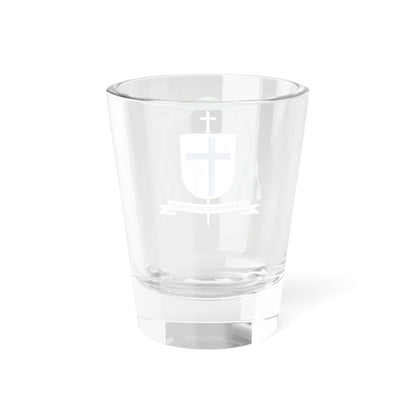Escudo de Carlos Escribano Subías obispo (Spain) (Coat of Arms) Shot Glass 1.5oz - Go Mug Yourself