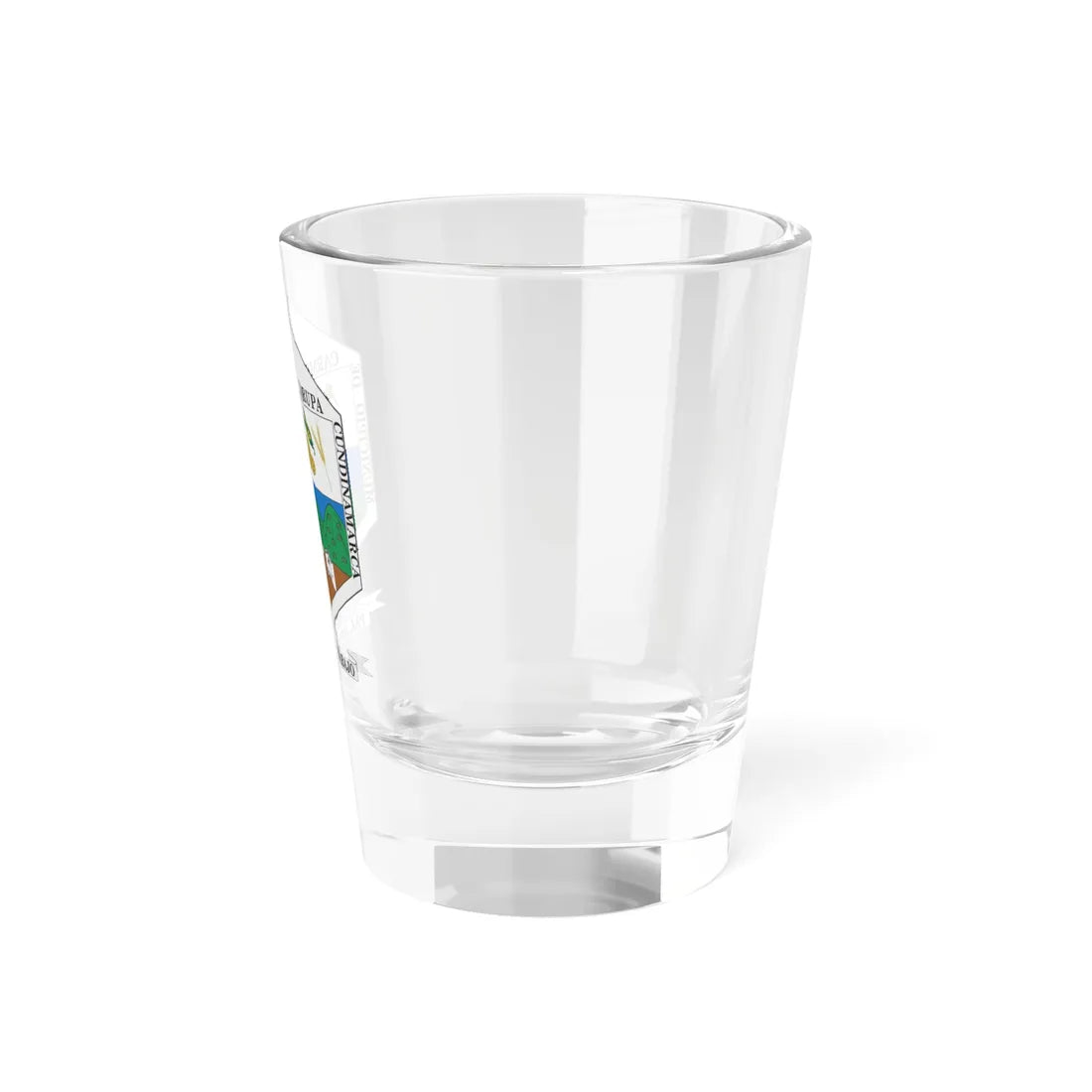 Escudo de Carmen de Carupa (Colombia) (Coat of Arms) Shot Glass 1.5oz - Go Mug Yourself