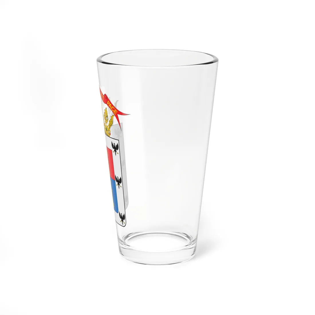 Escudo de Cartago Costa Rica (Costa Rica) (Coat of Arms) Pint Glass 16oz - Go Mug Yourself