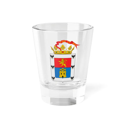 Escudo de Cartago Costa Rica (Costa Rica) (Coat of Arms) Shot Glass 1.5oz 1.5oz - Go Mug Yourself