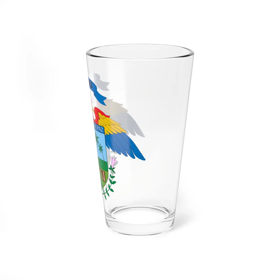 Escudo de Carurú (Colombia) (Coat of Arms) Pint Glass 16oz - Go Mug Yourself